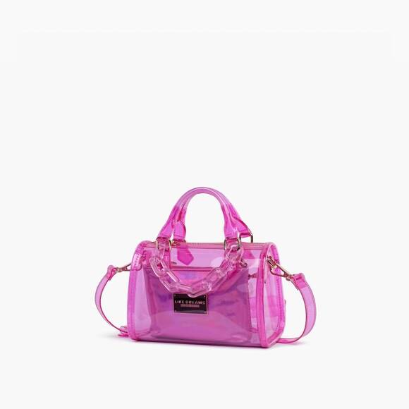 LIKE DREAMS Handbags - NEW LIKE DREAMS women's crystal mini crossbody purse in pink